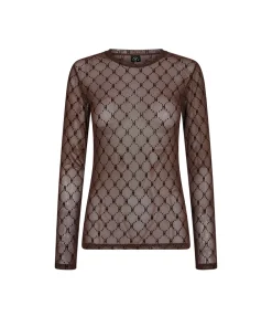 Hype The Detail Undertøj<89 BRUN - Mesh Top