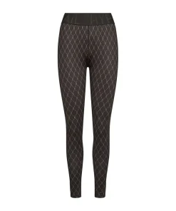Hype The Detail Strømpebukser/ Leggings<43 BRUN - Printed Legging