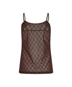Hype The Detail Undertøj<89 BRUN - Mesh Singlet