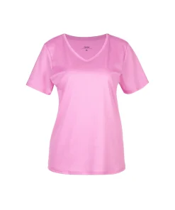 Calida Top/ Loungeshirt/ Pyjamas<119 BUBBLE GUM PINK - Favourites Space Shirt short-sleeve