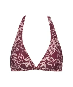 Missya Bikinier<243 BURGUNDY - Bologna Top