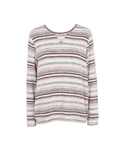 Missya Top/ Loungeshirt/ Pyjamas<243 BURGUNDY - Cozy Shirt Ls