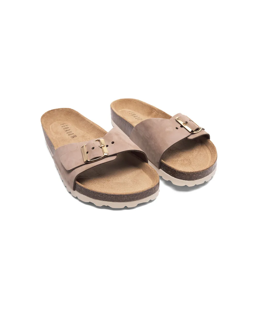 Louis Feraud Tilbehør<10071 CAMEL - Voyage Shoes, buckle