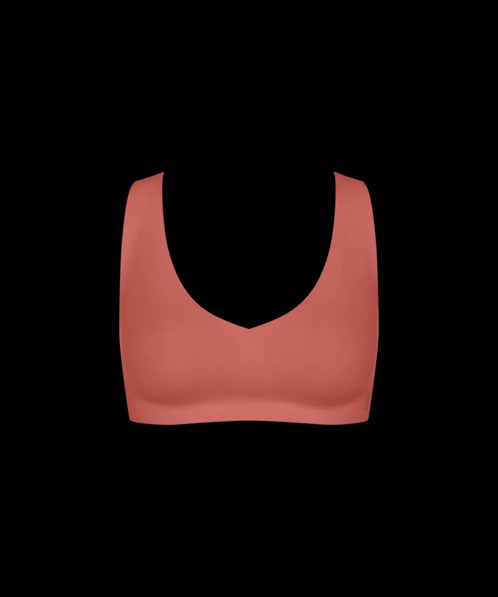 Sloggi Undertøj|Bh'er<7128 CANDID ORANGE - Zero Feel P