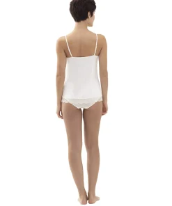 Mey Top/ Loungeshirt/ Pyjamas|Underkjoler/ Negligé<5 CHAMPAGNER - Poetry Camisole