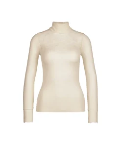 Calida Undertøj<904 CHARM CREAM - Silky Wool Glam Top Long-Sleeve