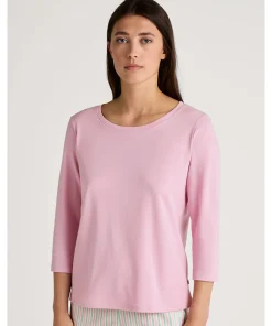 Calida Top/ Loungeshirt/ Pyjamas<262 CHERRY BLOSSOM - Favourites Botanic Shirt 3/4 Sleeve