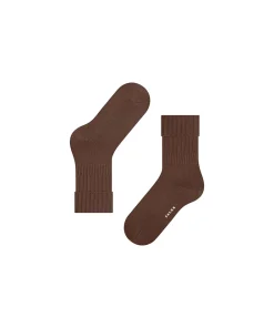 Falke Ankelstrømper/ Sokker<5186 CINNAMON - Striggings Rib SO Socks