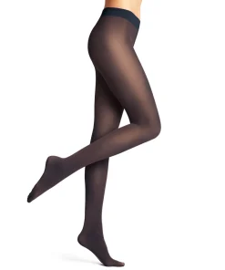 Falke Strømpebukser/ Leggings<6619 CLASSYBLUE - Pure Matt 50 TI Tights