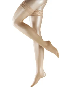 Falke Selvsiddende/ Overknee<4859 COCOON - Pure Matt 20 STU Stay-Ups Fine