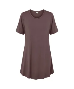 Lady Avenue Natskjorter/ Big Shirts<190 COFFEE BEAN - Bamboo Bigshirt