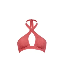 Maryan Mehlhorn Bikinier<400 CORAL SUNSET - Watercult Costal Daydream Bikini Top