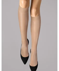 Wolford Knæstrømper<4273 COSMETIC - Satin Touch 20 Knee Highs & Overknees