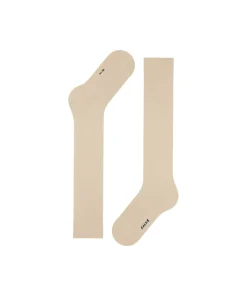 Falke Knæstrømper<4011 CREAM - ClimaWool KH Knee High