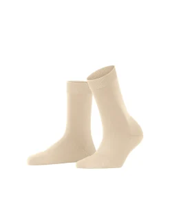 Falke Ankelstrømper/ Sokker<4011 CREAM - ClimaWool SO Socks
