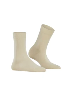 Falke Ankelstrømper/ Sokker<4011 CREAM - Cotton Touch SO Socks