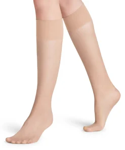 Falke Knæstrømper<4409 CRYSTAL - Pure Matt 20 KH Knee High