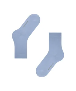 Falke Ankelstrømper/ Sokker<6290 CRYSTAL BL - Cotton Touch SO Socks