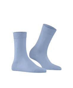 Falke Ankelstrømper/ Sokker<6290 CRYSTAL BL - Cotton Touch SO Socks