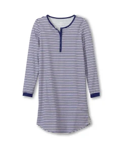 Calida Natskjorter/ Big Shirts<449 DARK BLUE - Sweet Dreams Sleepshirt
