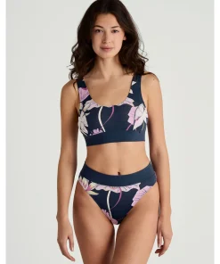 Calida Trusser<476 DARK BLUE PRINT - Elastic Trend Brief