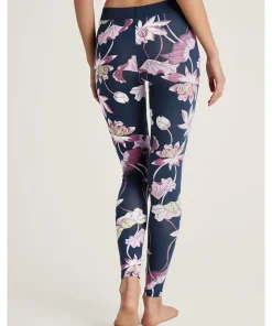Calida Shorts/ Loungepants<476 DARK BLUE PRINT - Elastic Trend Leggings