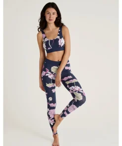 Calida Shorts/ Loungepants<476 DARK BLUE PRINT - Elastic Trend Leggings