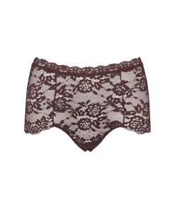 Missya Trusser<044 DARK BROWN - Lace Maxi 3-pack