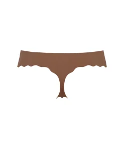 Missya Trusser<044 DARK BROWN - Seamless String 3-pack