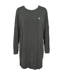 Missya Natkjoler/ Underkjoler/ Chemiser<159 DARK GREY MELANGE - Softness Nightshirt