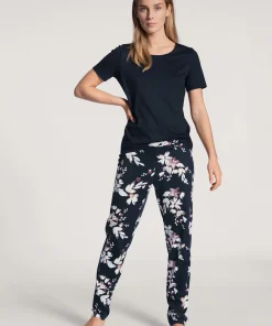 Calida Shorts/ Loungepants|Pyjamas/ Loungewear<339 DARK LAPIS BLUE - Favourites Dreams Pants