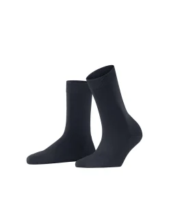 Falke Ankelstrømper/ Sokker<6370 DARK NAVY - ClimaWool SO Socks