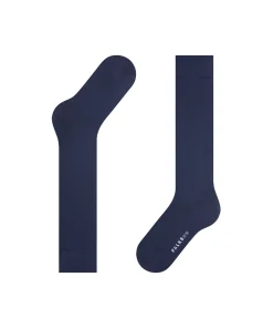 Falke Knæstrømper<6370 DARK NAVY - Cotton Touch KH Knee High