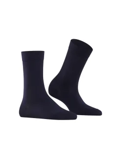 Falke Ankelstrømper/ Sokker<6370 DARK NAVY - Cotton Touch SO Socks