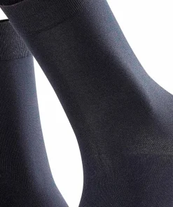 Falke Ankelstrømper/ Sokker<6379 DARK NAVY - Cotton Touch SO Fine Knit Socks