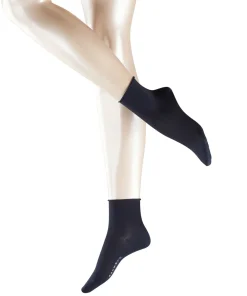 Falke Ankelstrømper/ Sokker<6379 DARK NAVY - Cotton Touch SSO Fine Knit Socks