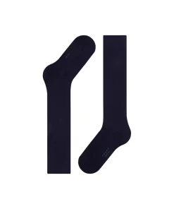Falke Knæstrømper<6379 DARK NAVY - Family KH Knee High