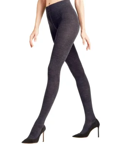 Falke Strømpebukser/ Leggings<6379 DARK NAVY - Softmerino TI Tights