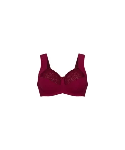 Anita Special Bh'er|Bh'er<124 DARK RED - Havanna Support bra