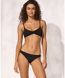 Maryan Mehlhorn Bikinier<909 DEEP BLACK - Watercult Euphoric Bloomwave Bikini Top