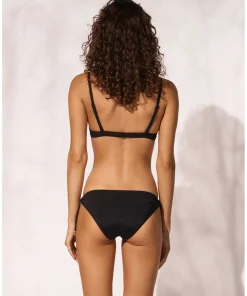 Maryan Mehlhorn Bikinier<909 DEEP BLACK - Watercult Shimmering Solids Bikini Top