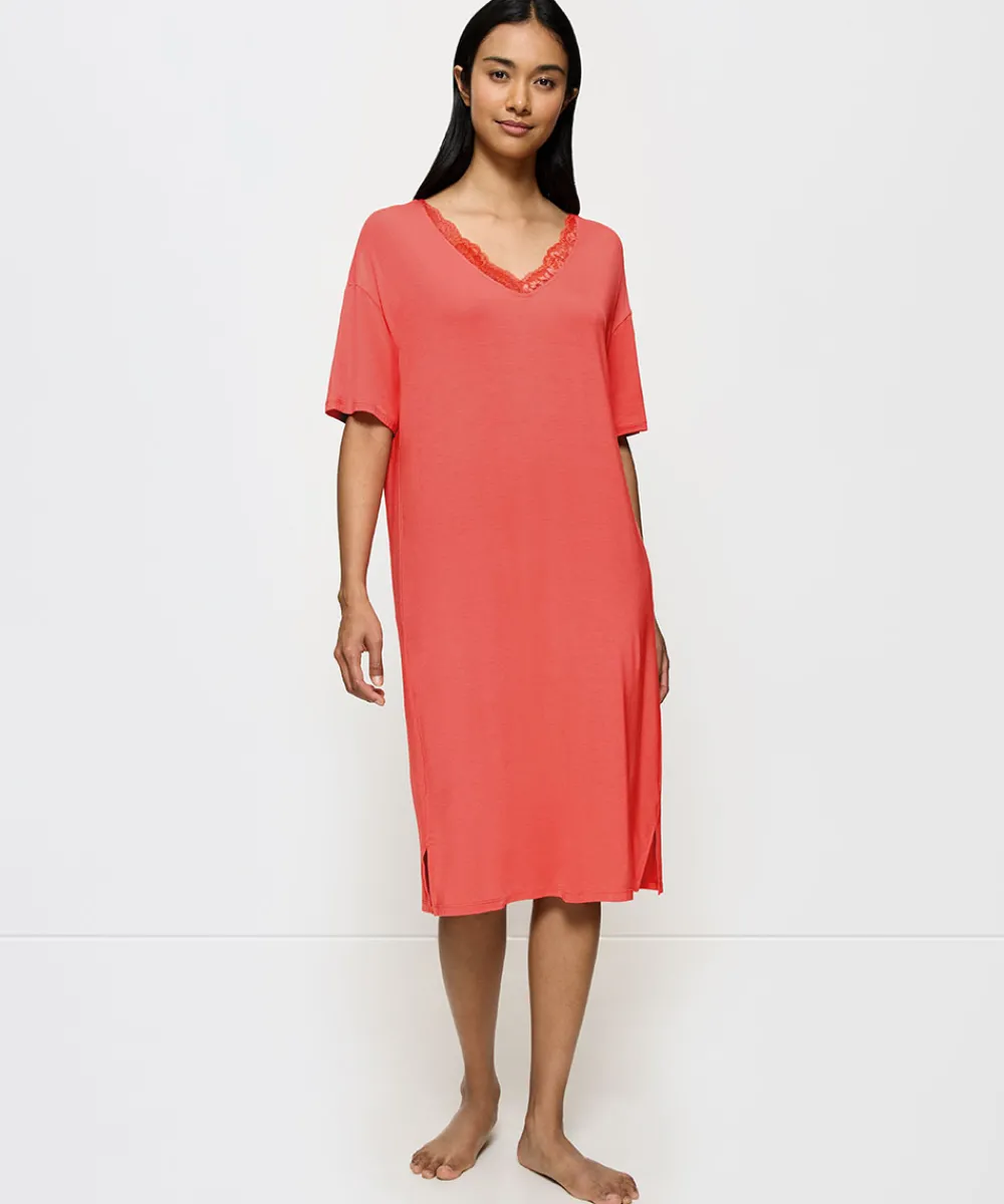 Triumph Natkjoler/ Underkjoler/ Chemiser<7802 DEEP BLUSH - Timeless Sensuality NDK