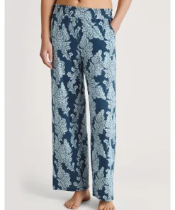 Calida Shorts/ Loungepants<497 DEEP DIVE PETROL - Favourites Botanic Pants