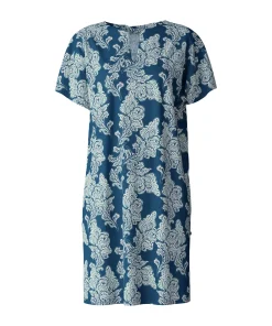 Calida Natkjoler/ Underkjoler/ Chemiser<497 DEEP DIVE PETROL - Favourites Botanic Nightdress