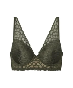 Missya Bh'er<376 DEEP GREEN - Leia Bra Fill