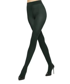 Wolford Strømpebukser/ Leggings<6608 DEEP GREEN - Velvet de Luxe 66 Strømpebukser/Leggings