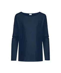 Mey Top/ Loungeshirt/ Pyjamas<895 DEEP SHADOW - Night2Day T-Shirt Long Sleeve