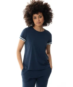 Mey Top/ Loungeshirt/ Pyjamas<895 DEEP SHADOW - Night2Day T-Shirt