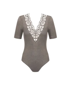 Mey Bodystocking<90 DEEP TAUPE - Wool Love Body