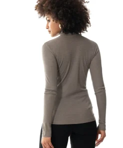 Mey Undertøj<90 DEEP TAUPE - Wool Love T-shirt Long Sleeve